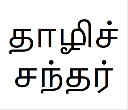 [தாழிச்சந்தர்] thalichandar sapling